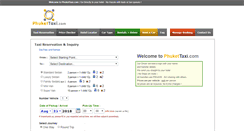 Desktop Screenshot of phukettaxi.com